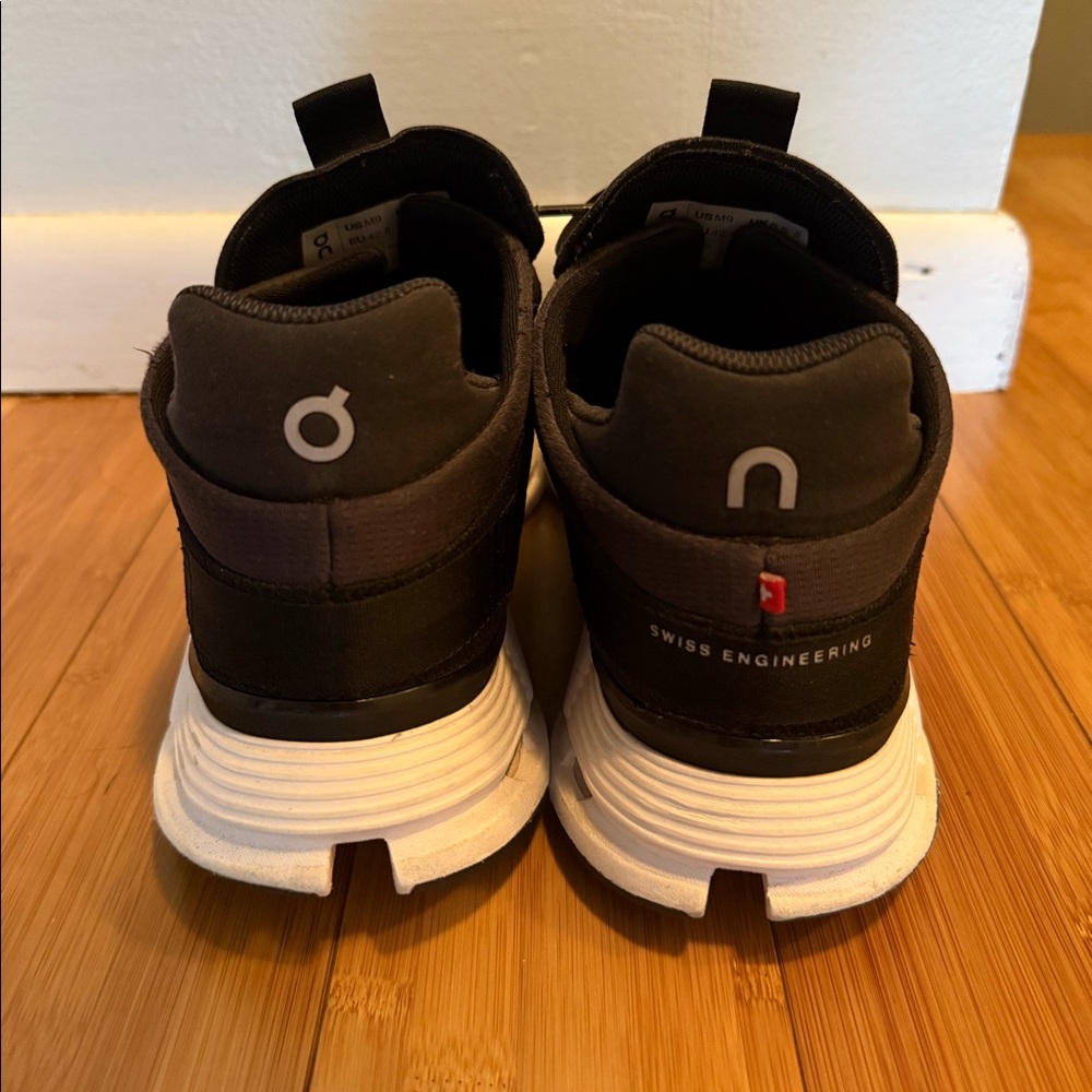 On Cloudnova Shoes Men’s Size 9 Black - Picture 6 of 8